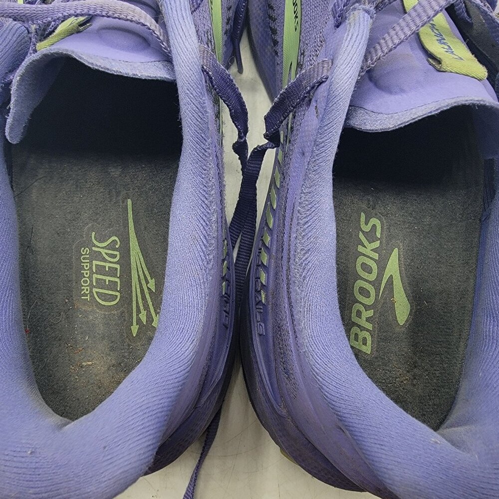 Brooks Launch GTS 9 Womens 9.5 Purple Running Shoes Athletic Casual 1203741B525 - Picture 7 of 13